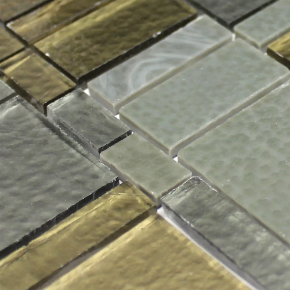Glass Tiles Trend-Vi Mosaic Liberty Dove