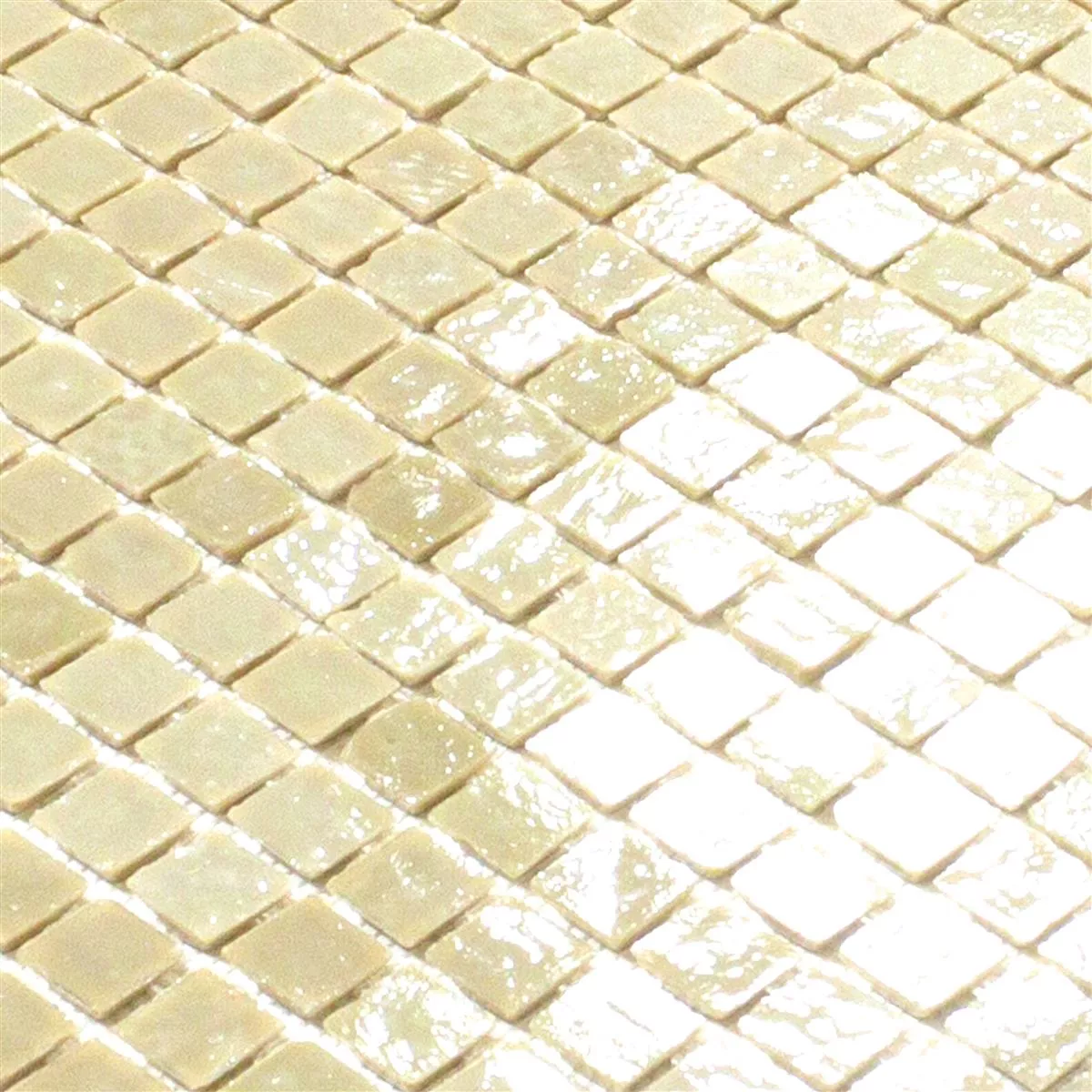 Sample Glass Mosaic Tiles Havana Sand