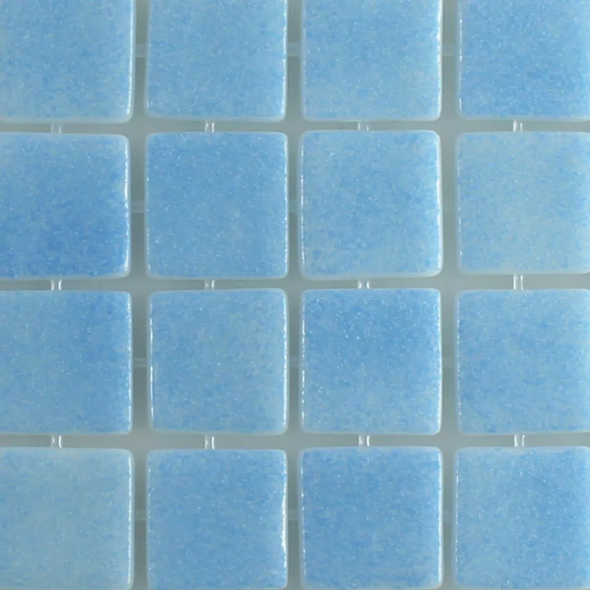 Sample Glass Swimming Pool Mosaic Antonio Light Blue