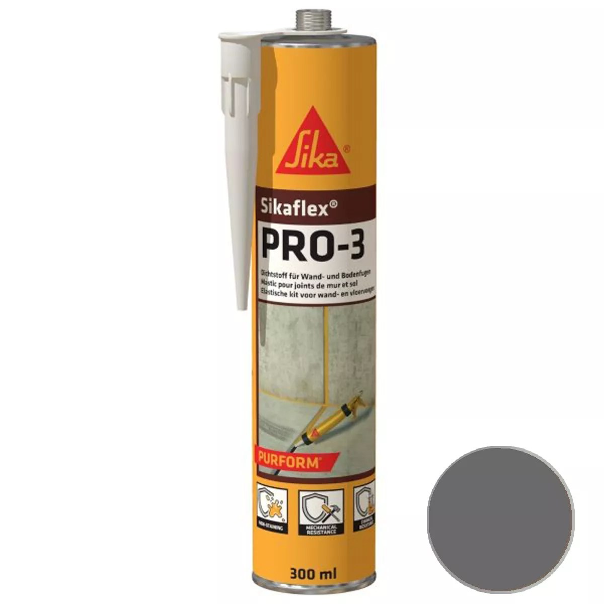 Joint sealant Sikaflex Pro-3 Purform Dark Grey 300 ml