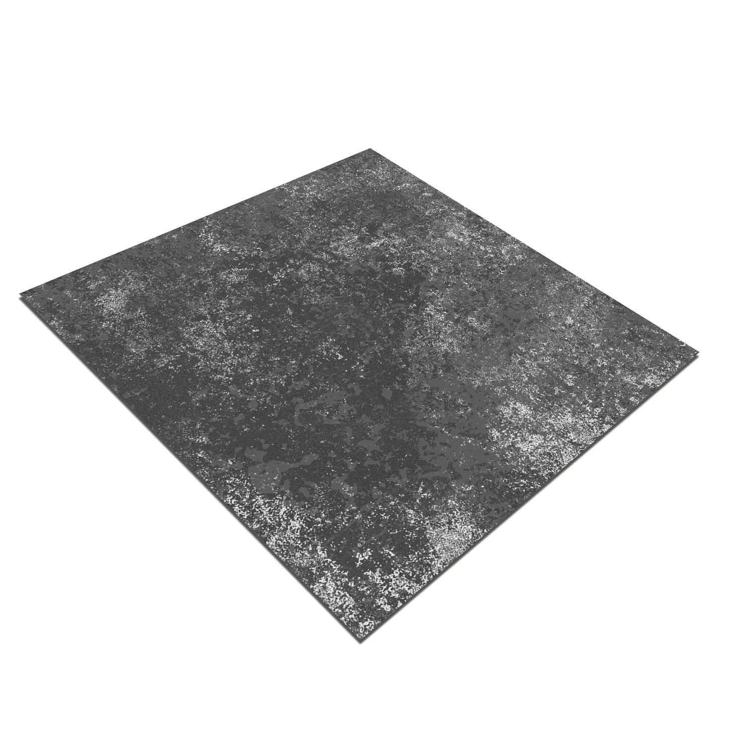 Sample Cement Tiles Retro Optic Gris Basic Tile Black 18,6x18,6cm