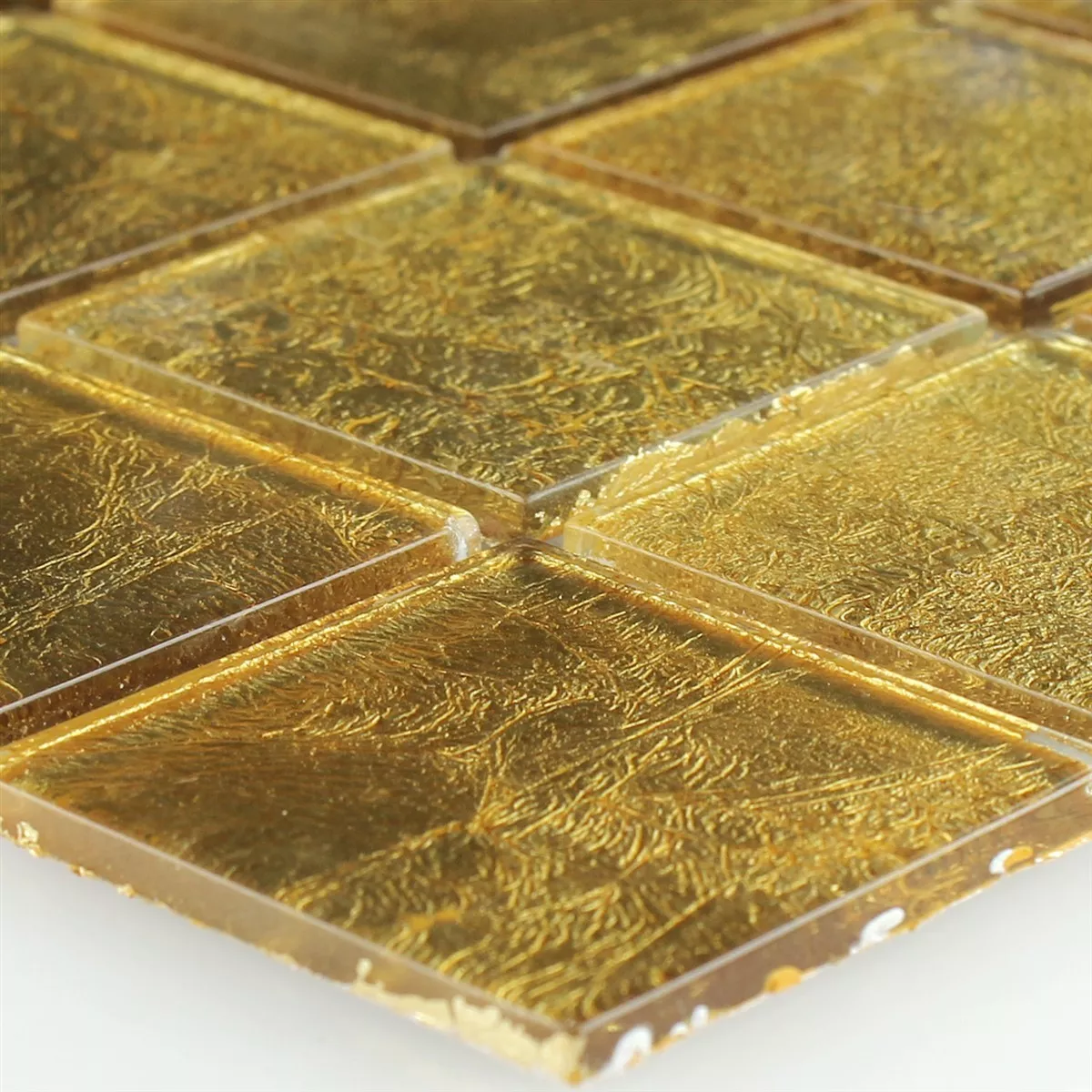 Glass Mosaic Tiles Saturn Gold Q48 Glass Mosaic Tiles Saturn Gold Q48