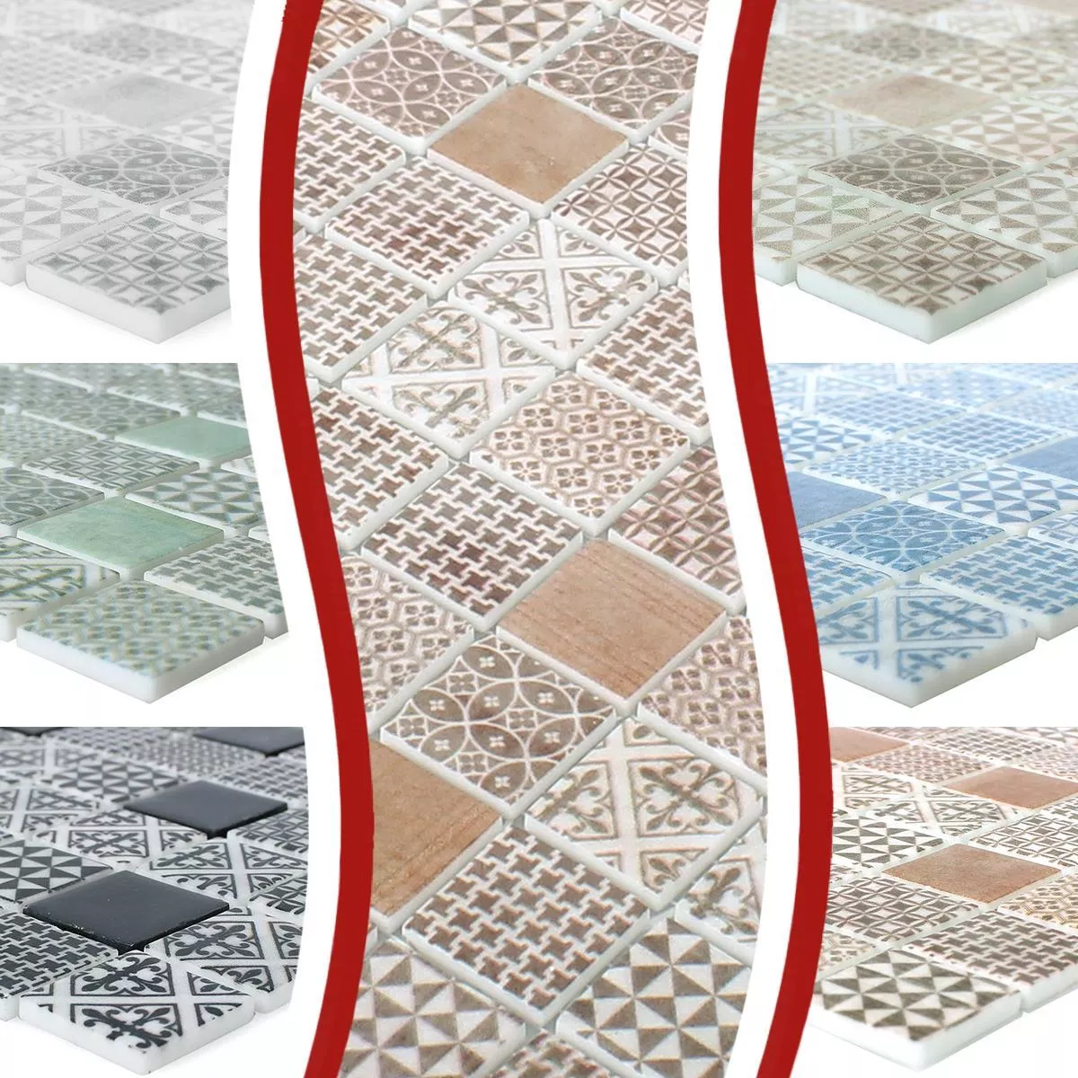 Glass Mosaic Tiles Malard