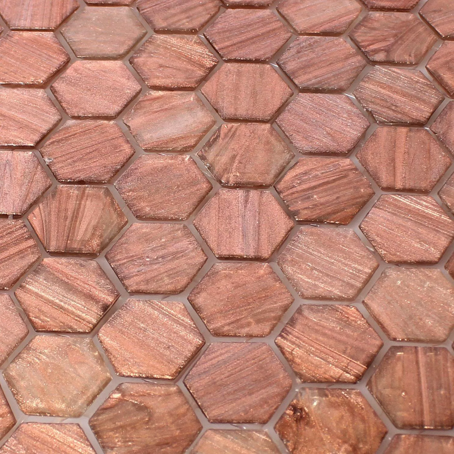 Mosaic Tiles Trend-Vi Glass Hexagonal 222