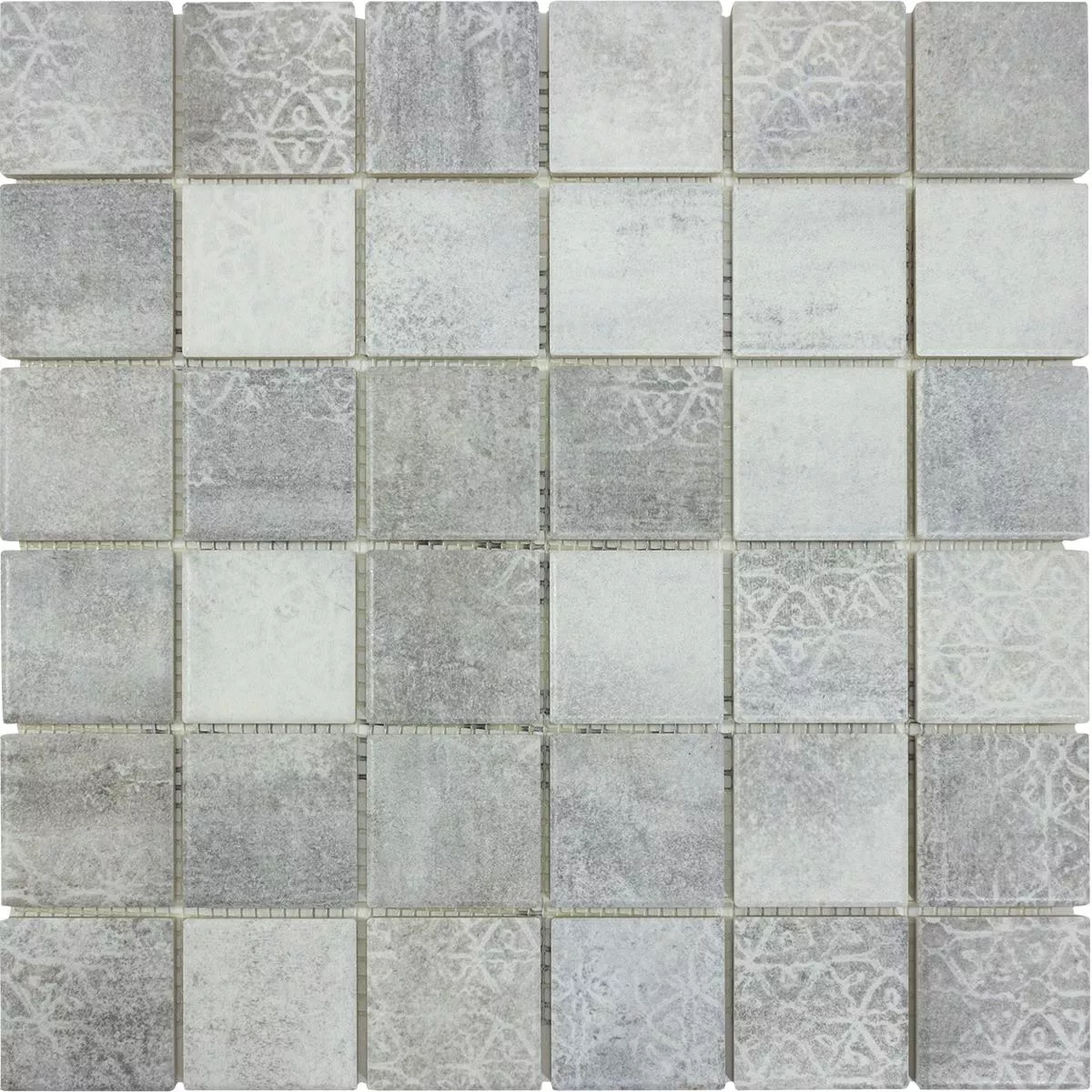 Ceramic Mosaic Tiles Sorrento Grey