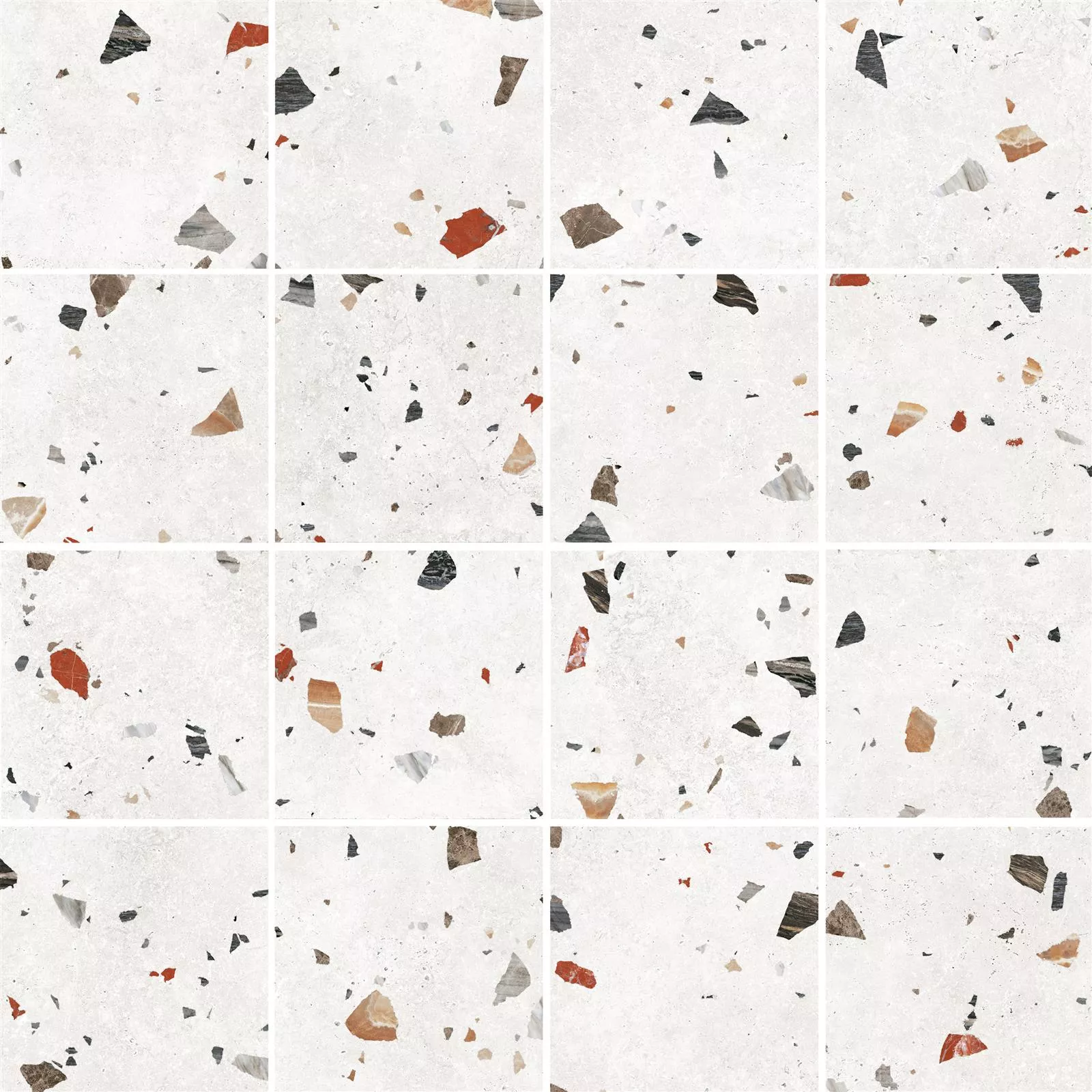 Floor Tiles Moderno 66x66cm Blanc Colored