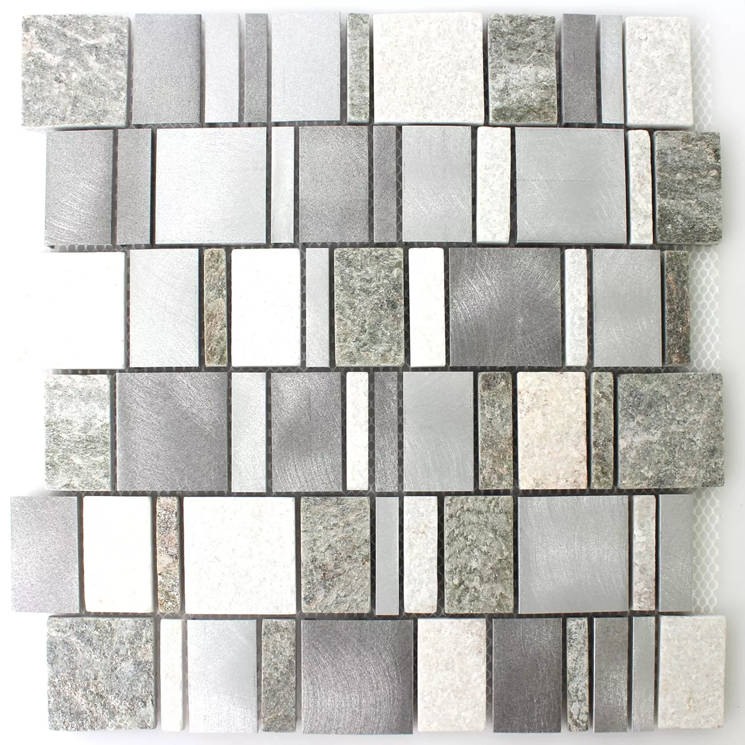 Sample Mosaic Tiles Natural Stone Metal Mix