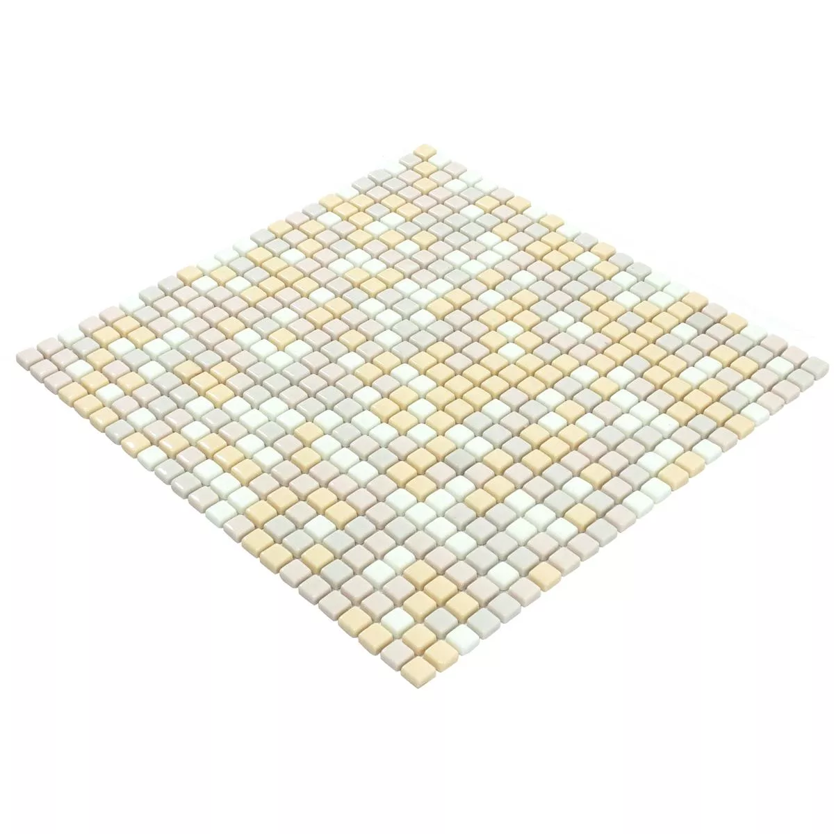 Glass Mosaic Tiles Delight Creme Mix