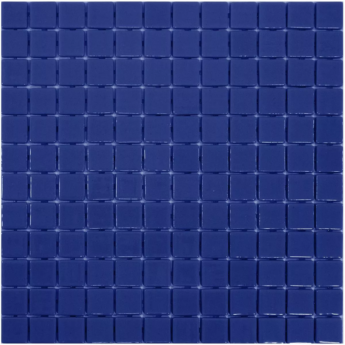 Glass Swimming Pool Mosaic Venetia Dark Blue