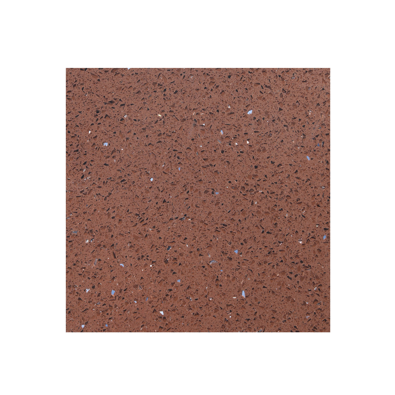 Floor Tiles Quartz Composite Brown 30x30cm