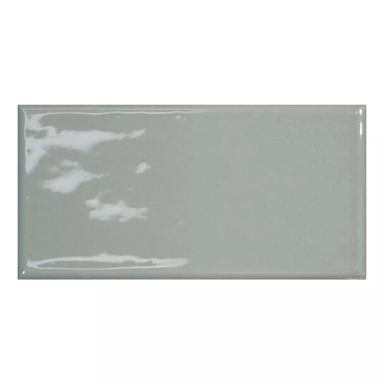 Calissi Green Glossy Rustic 7,5x15 cm Forest