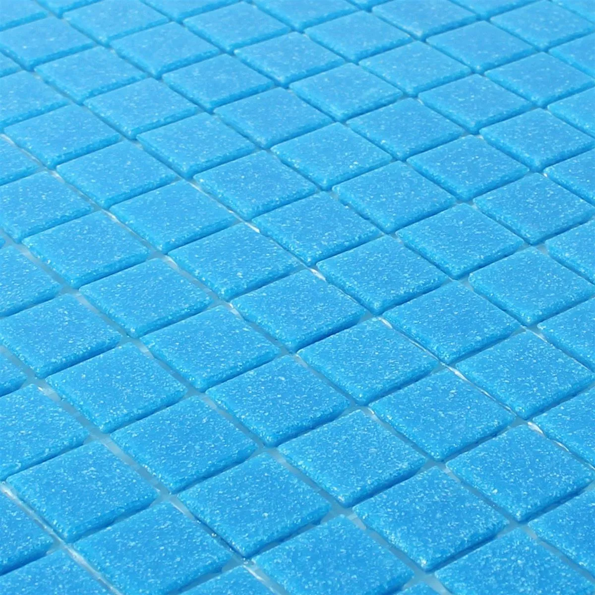 Sample Glass Mosaic Tiles Potsdam Blue