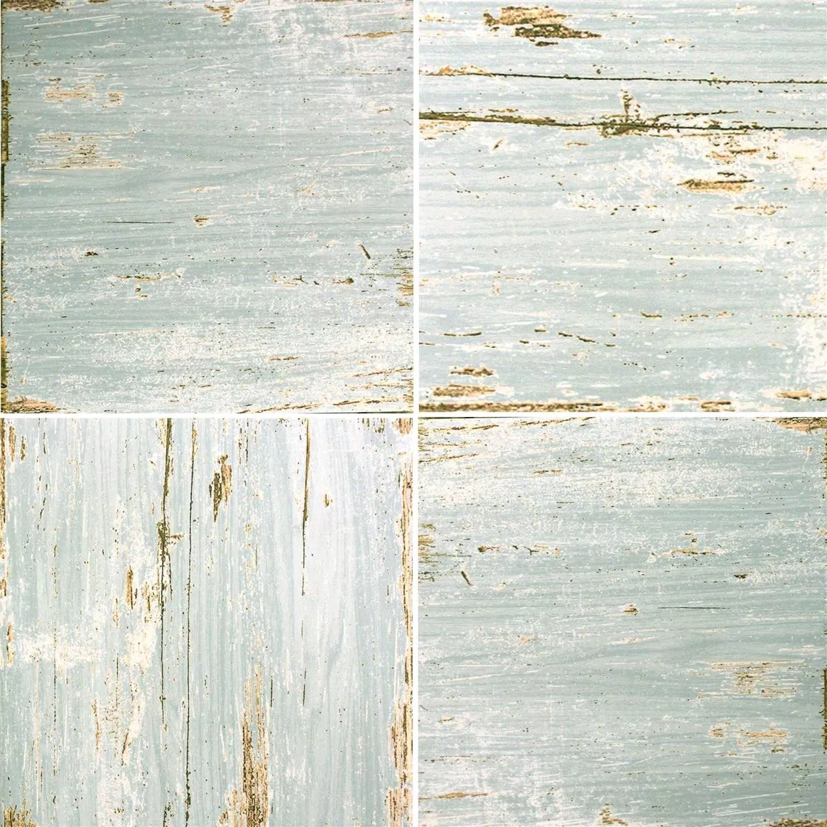 Floor Tiles Vintage Wood R10 Blue 18,5x18,5cm