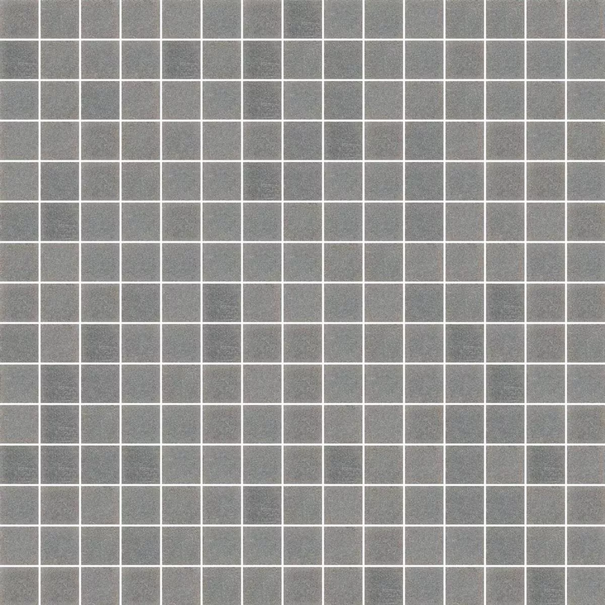 Glass Mosaic Tile Trend-Vi Vitreo 153 Grey 20x20mm