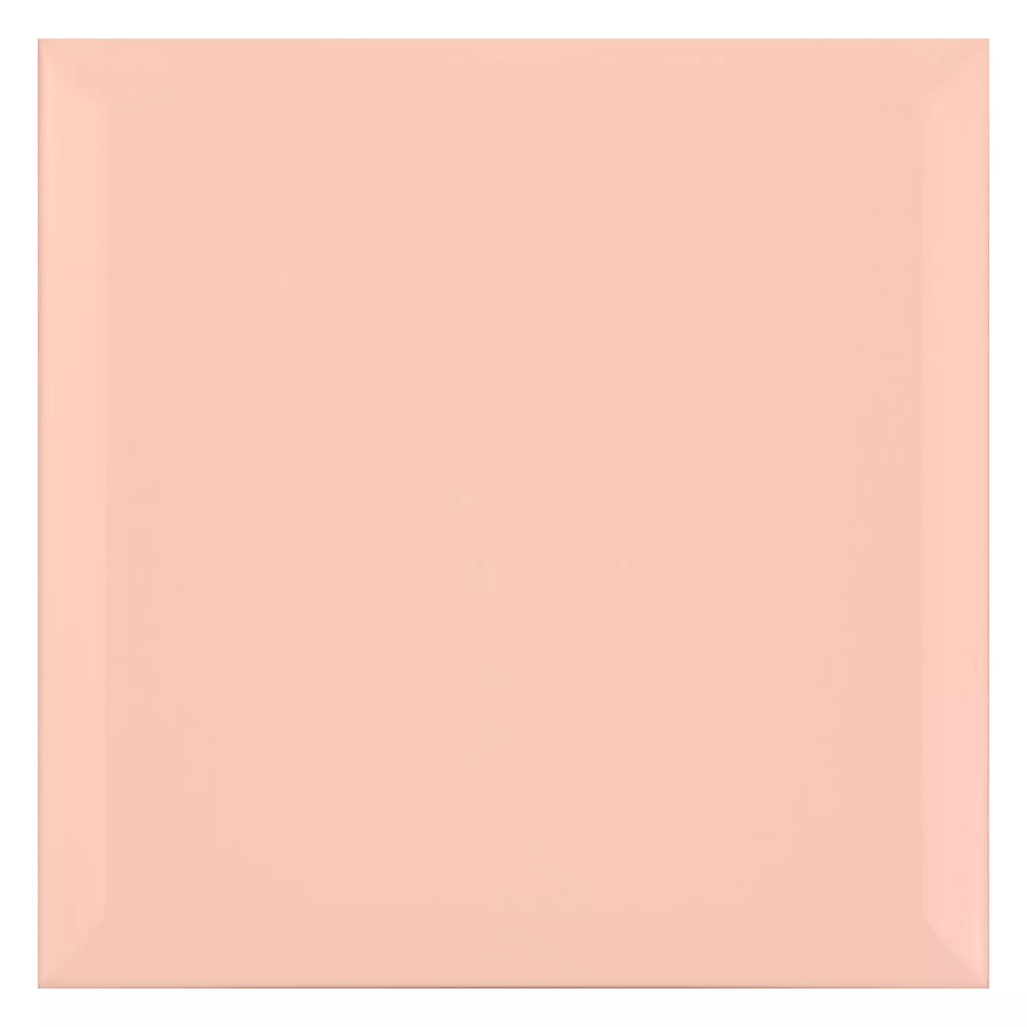 Metro tile Orange Mat 20x20 cm Facet Freetown Salmon