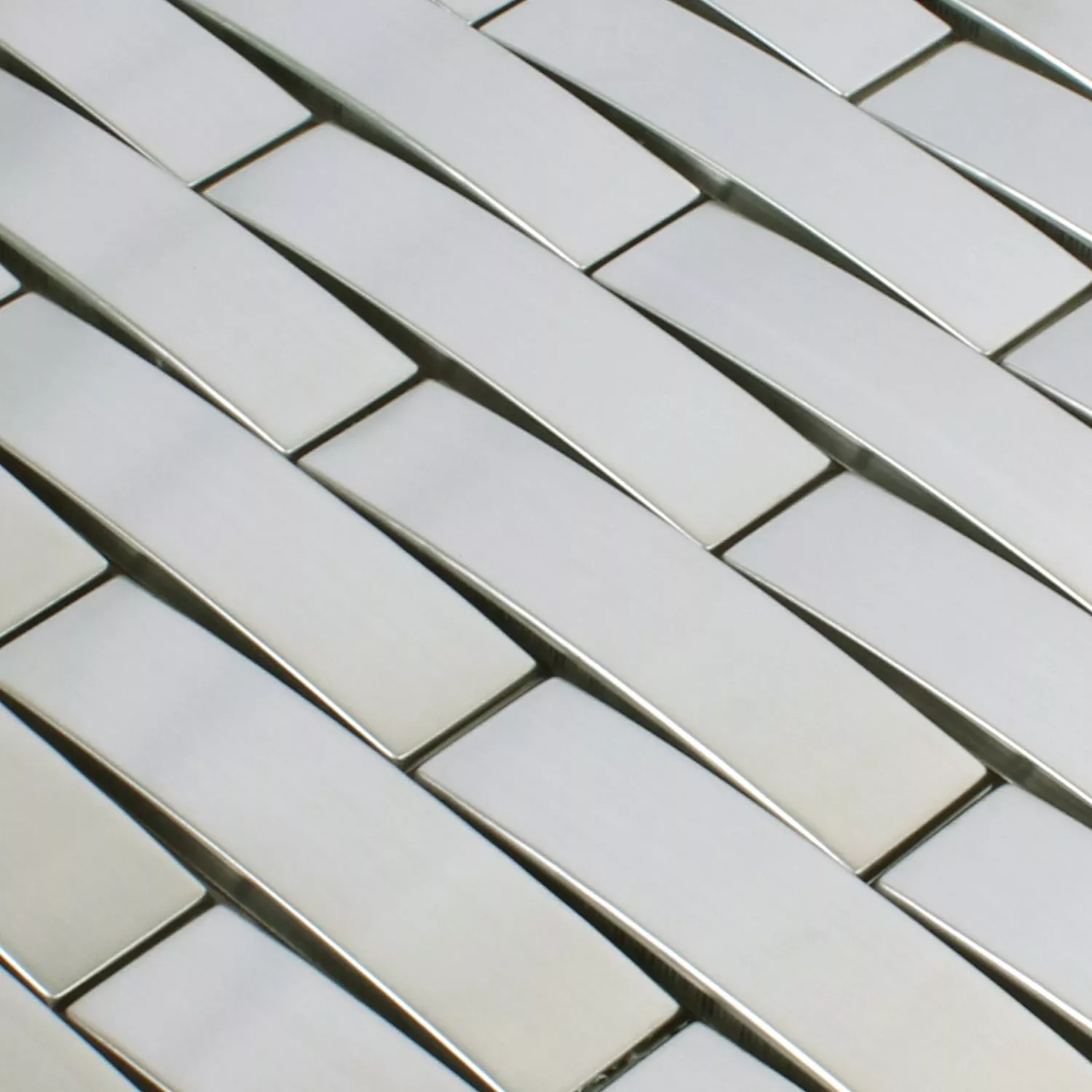 Mosaic Tiles Stainless Steel Sandro 3D