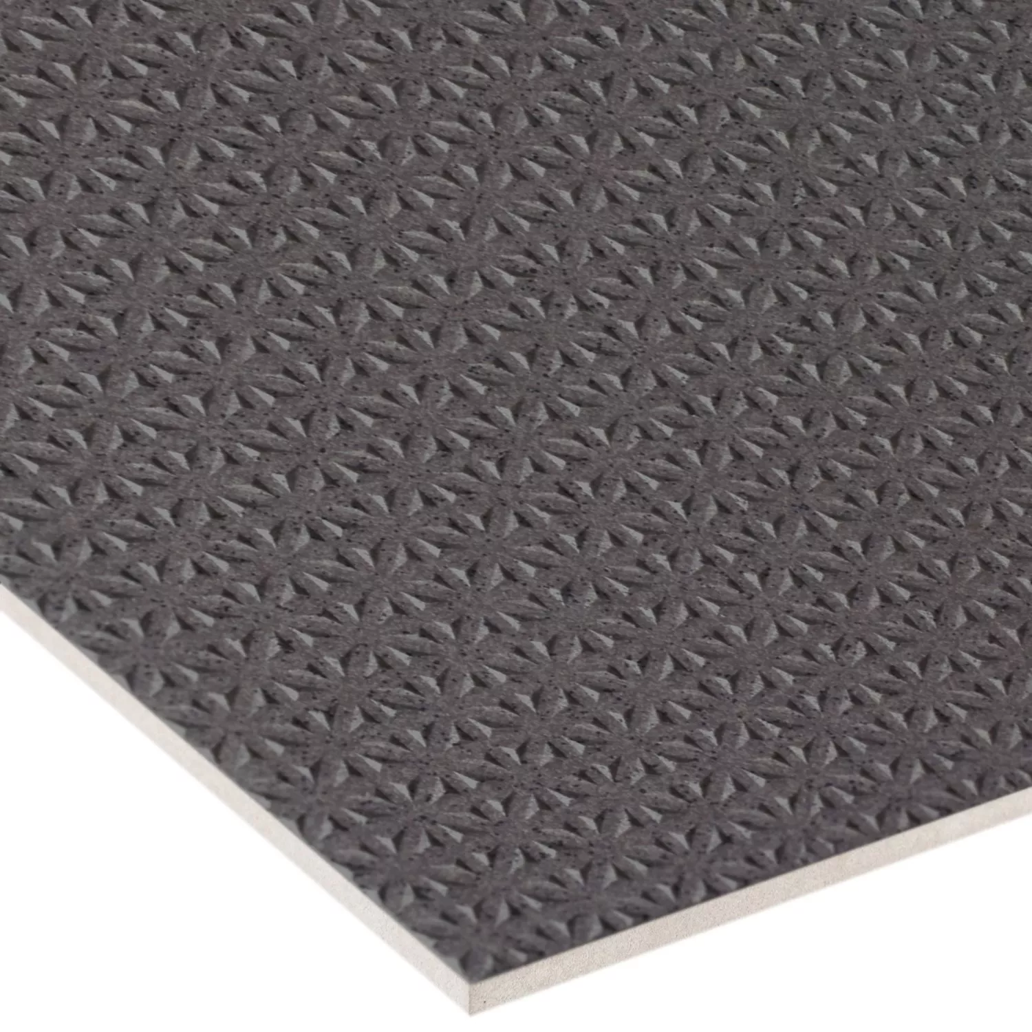 Floor Tiles Courage Fine Grain R12/V4/C Anthracite 20x20cm