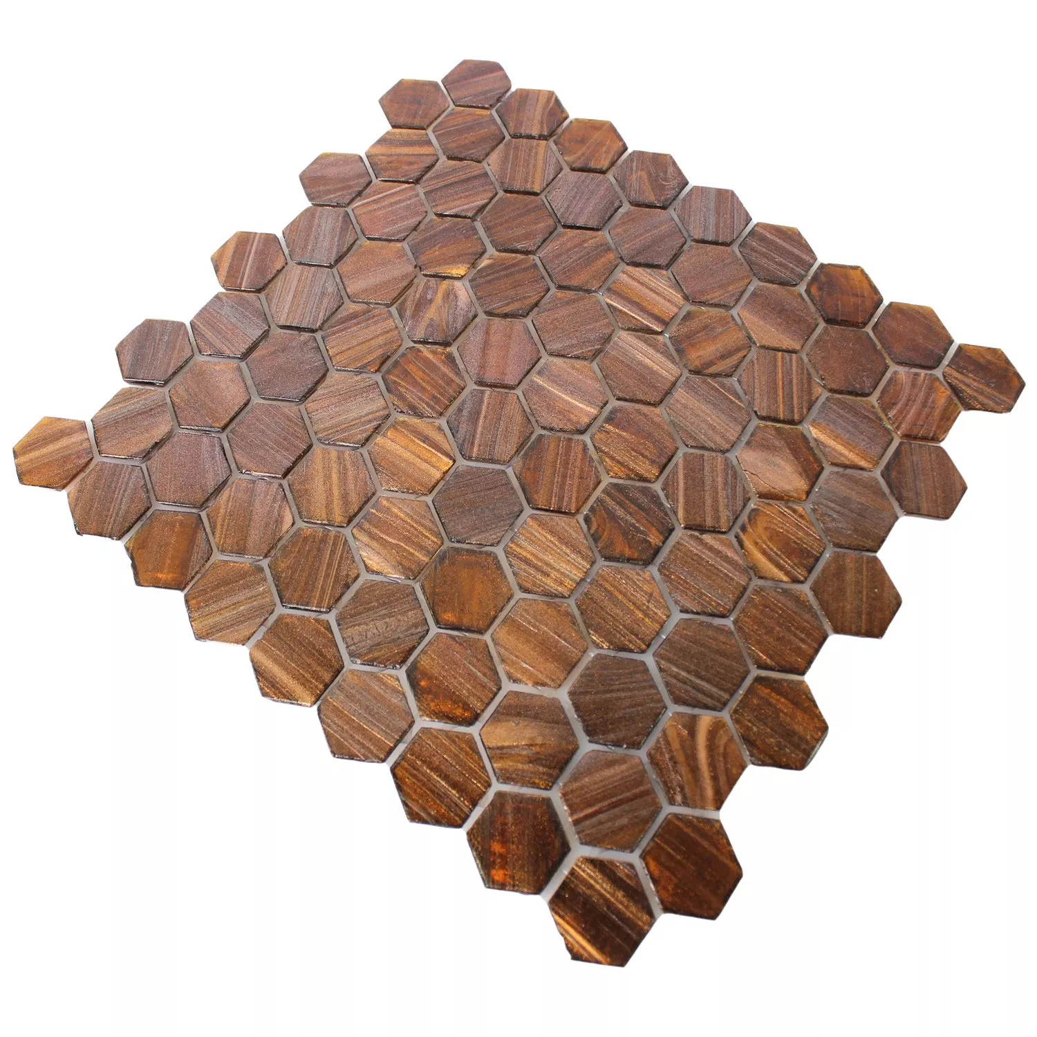 Mosaic Tiles Trend-Vi Glass Hexagonal 270