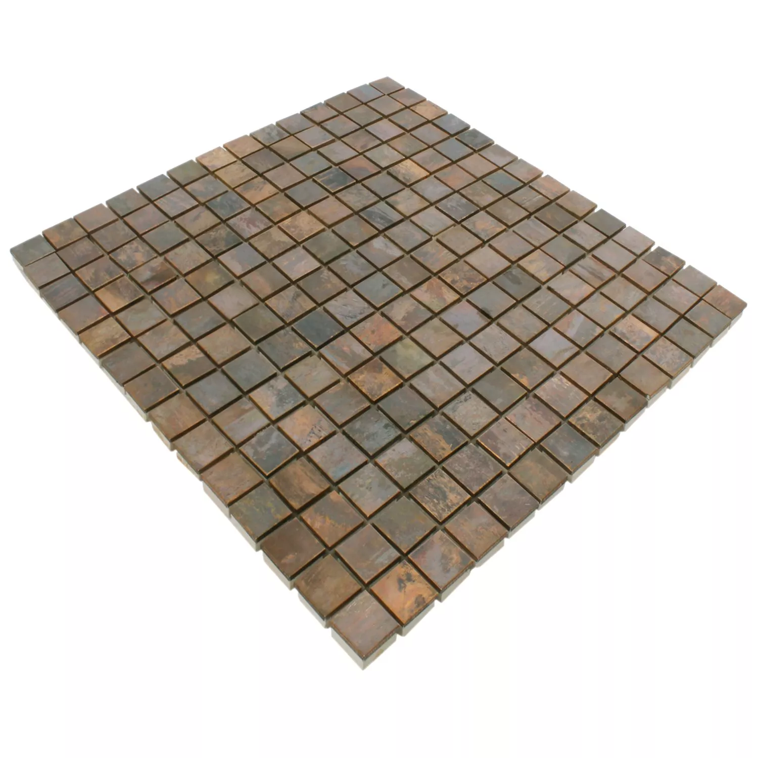 Sample Mosaic Tiles Metal Kupfer Gorski