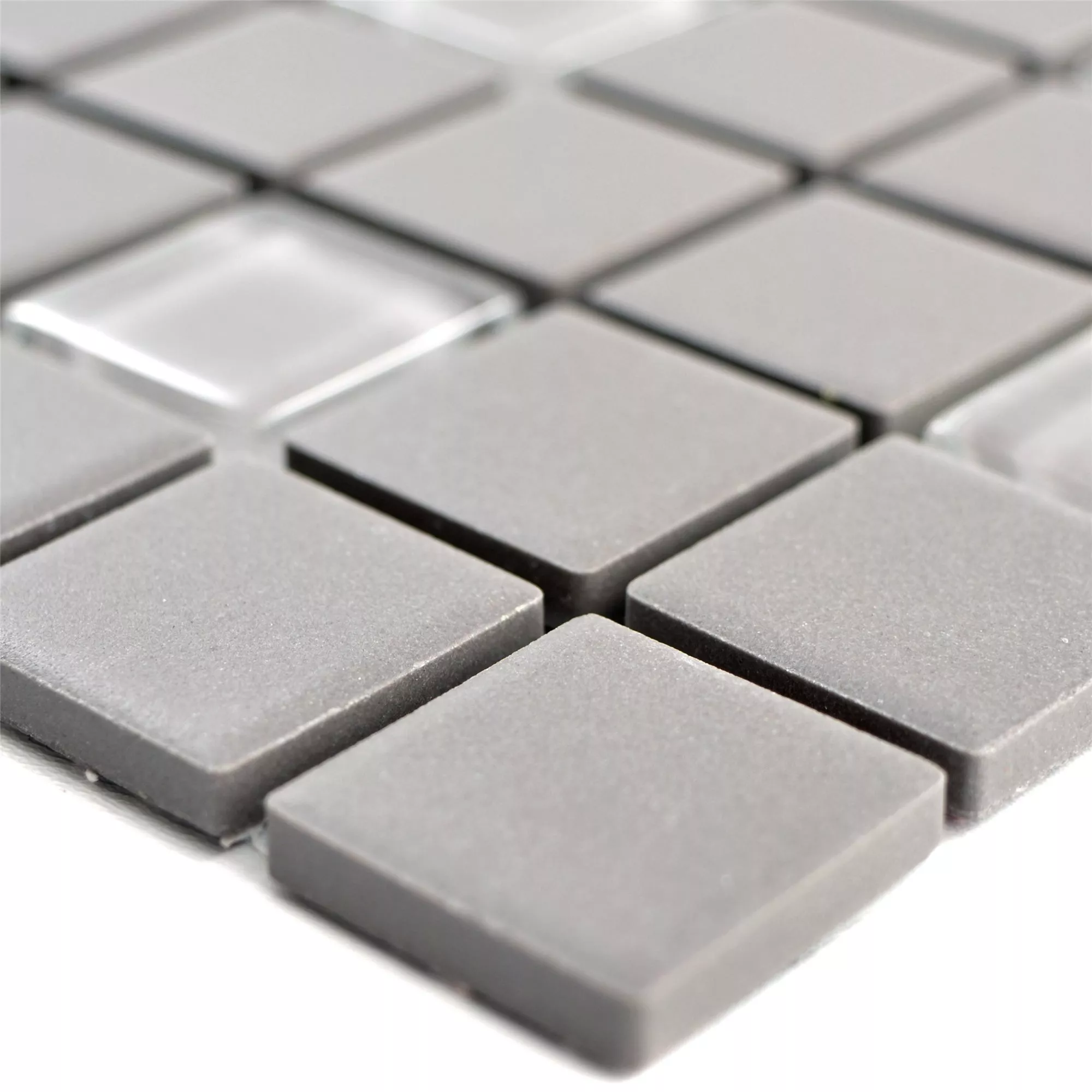 Mosaic Tiles Unglazed Garden Grey Square Mosaic Tiles Unglazed Garden Grey Square