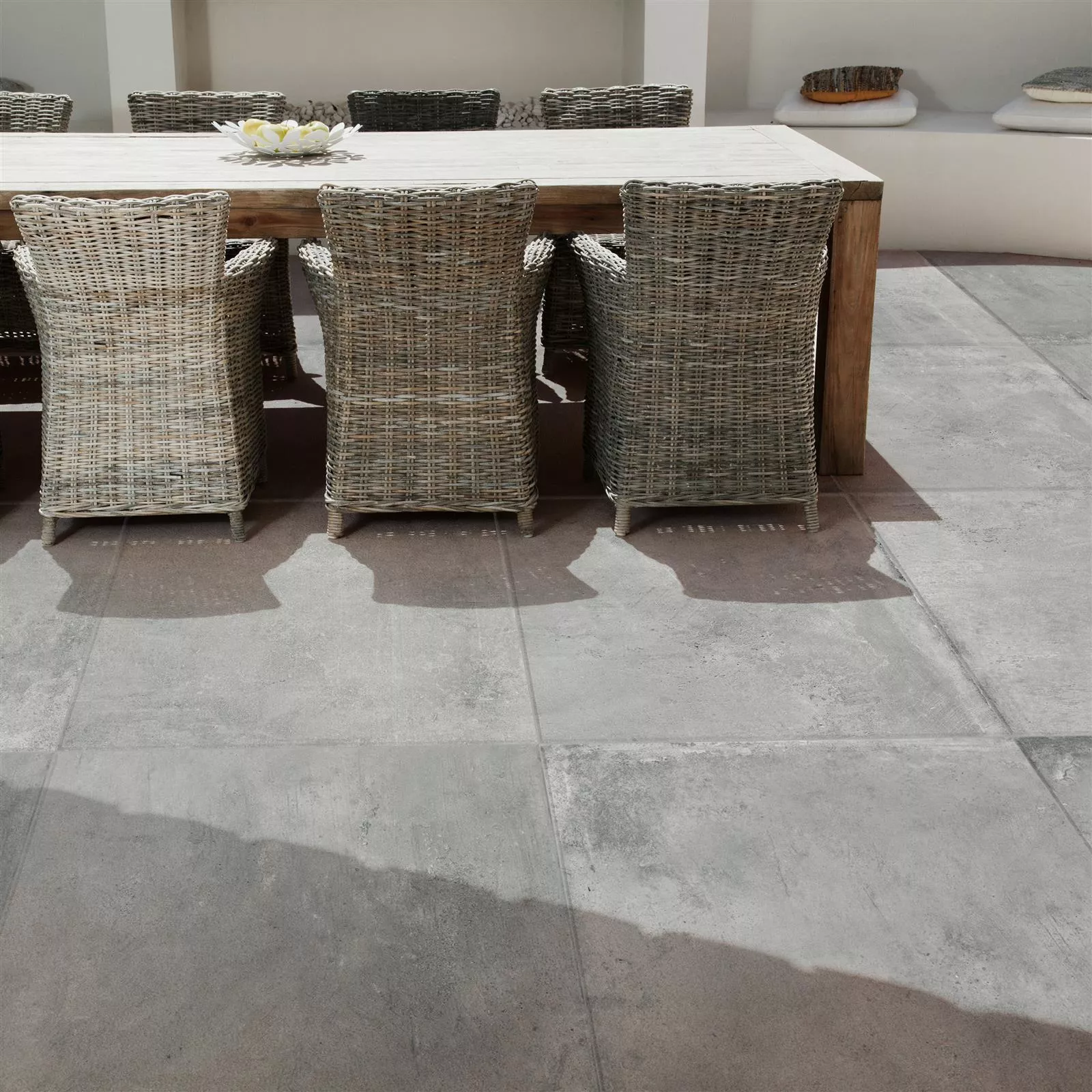 Sample Terrace Tiles Cement Optic Berlin Grey 100x100cm