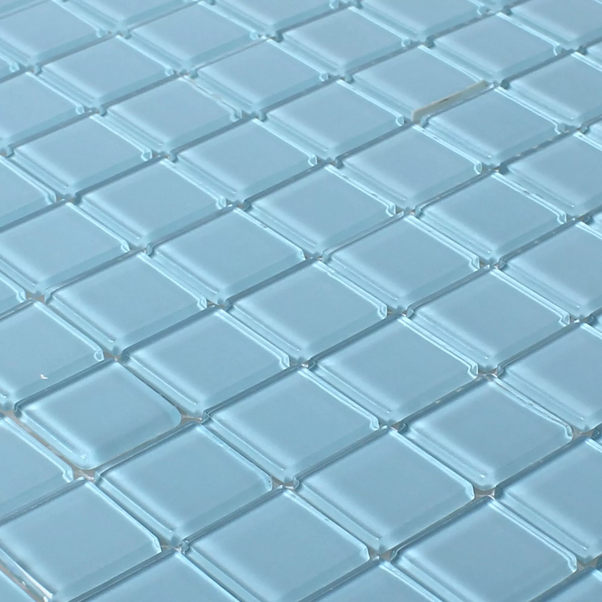 Glass Mosaic Tiles Florida Light Blue