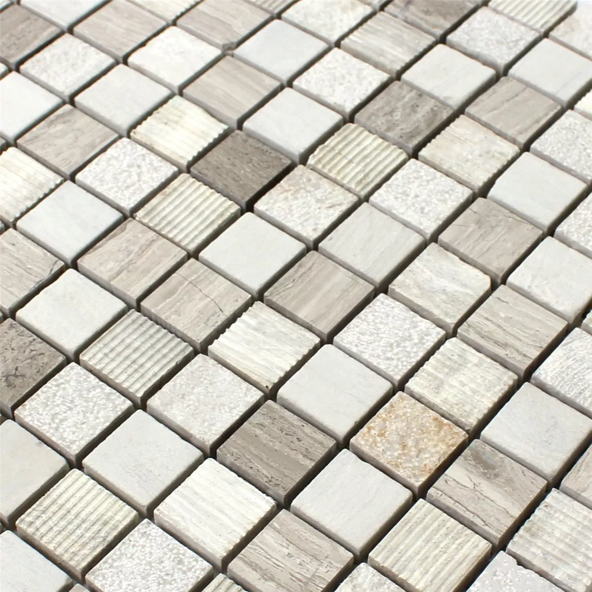 Mosaic Tiles Natural Stone Macciato Beige Brown