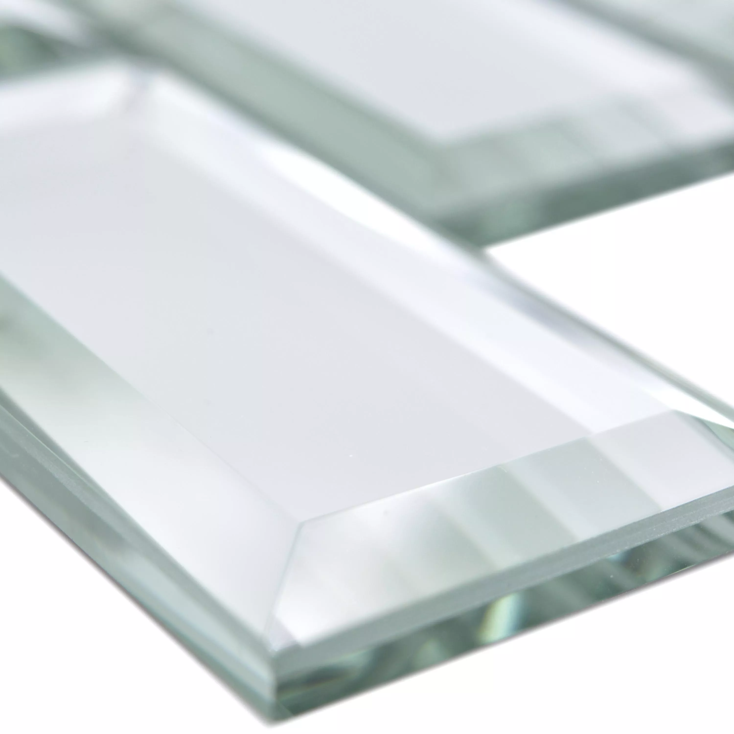 Sample Mirror Metro Mosaic Tiles Reflexion Rectangle