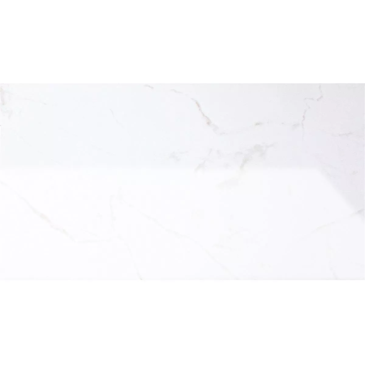 Wall Tiles Bradfort Marble Optic Blanc Rectified Glossy 30x60cm