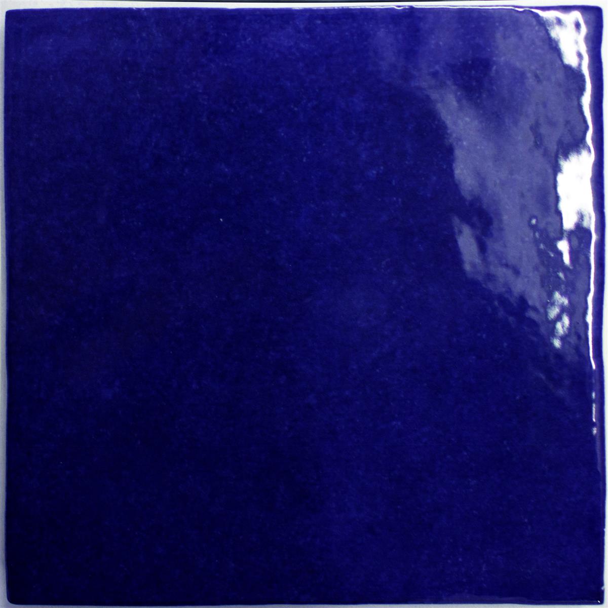 Wall Tile Rebecca Waved Blue 16,2x16,2cm