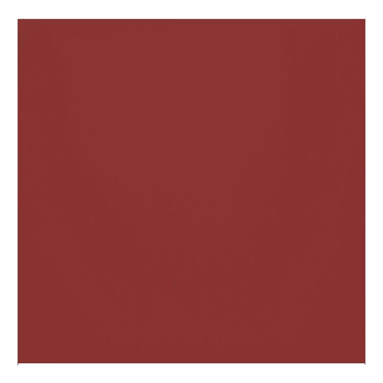 Metro tile Red Mat 20x20 cm Without Facet Ashville Burdeos