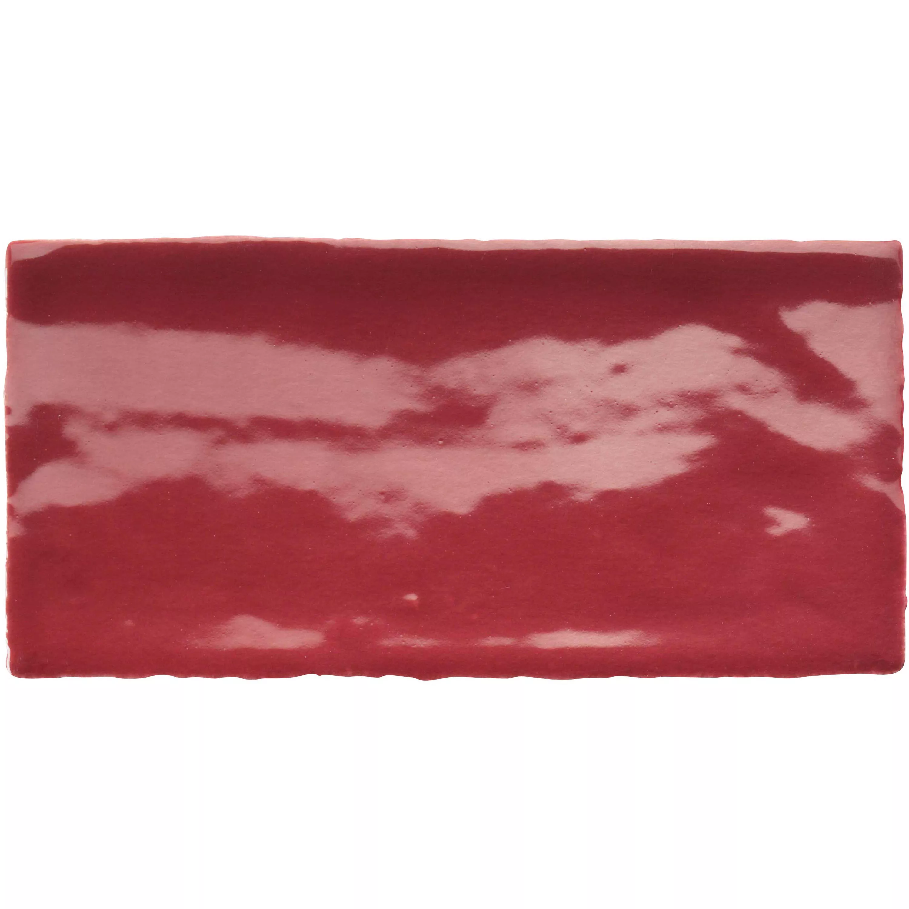 Wall Tile Algier Hand Made 7,5x15cm Wine red
