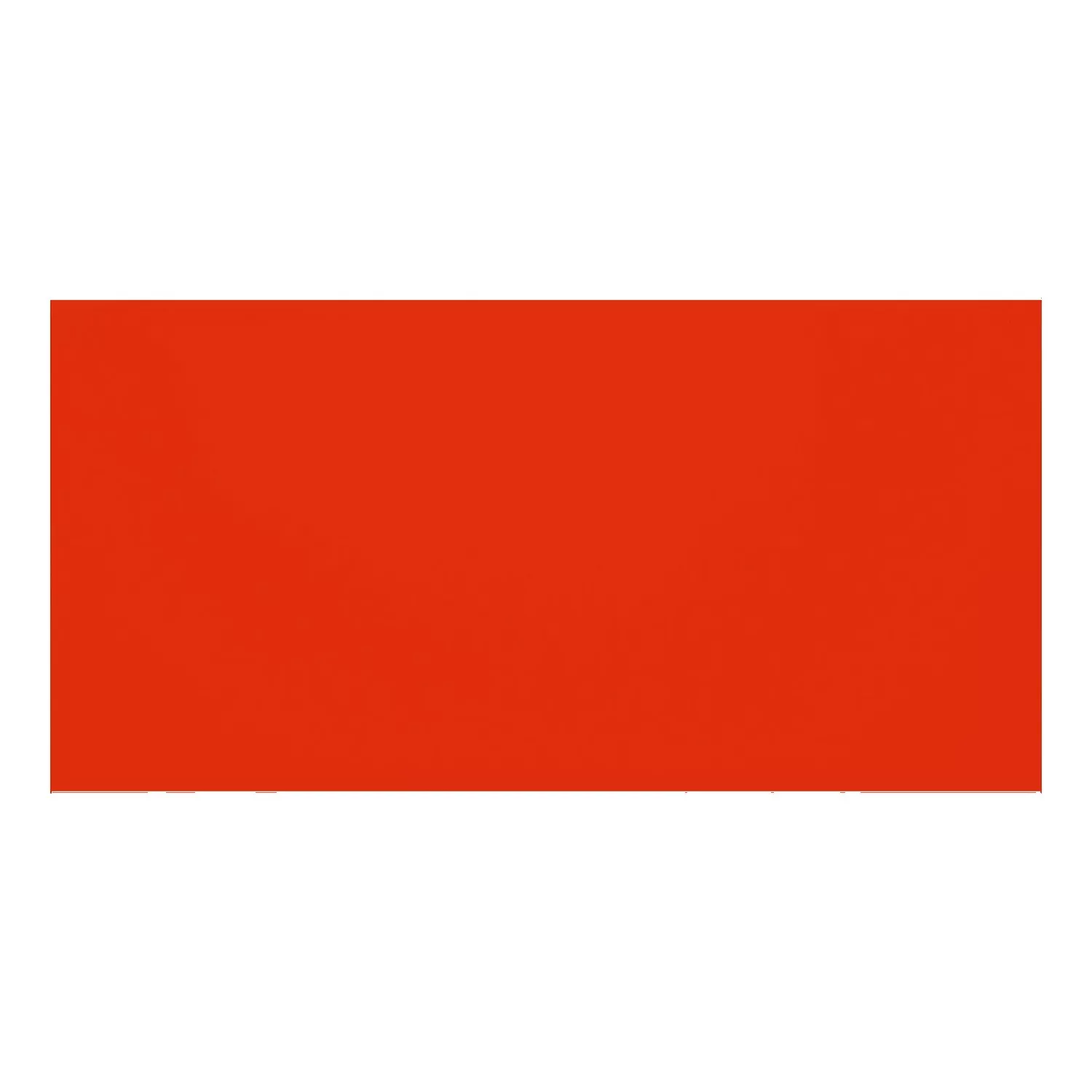 Metro tile Red Mat 10x20 cm Without Facet Avebury Rojo