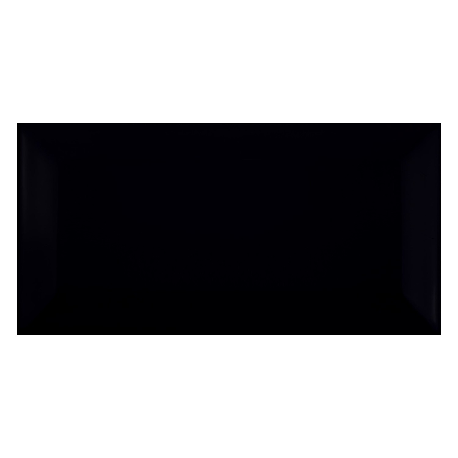 Metro tile Black Mat 7,5x15 cm Facet Pitcox Negro