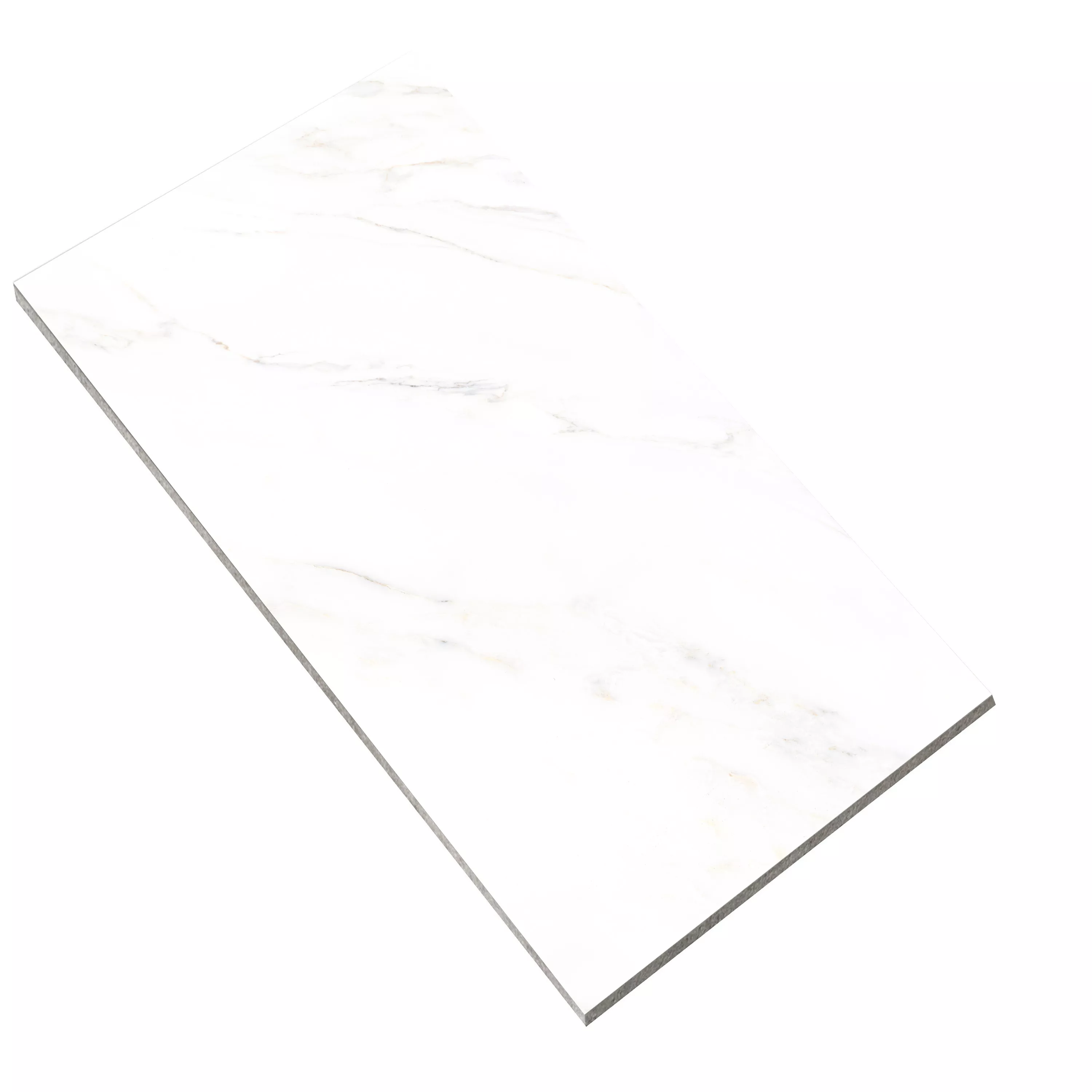 Floor Tiles Rice Marble Optic Calacatta Polished 28,6x58cm